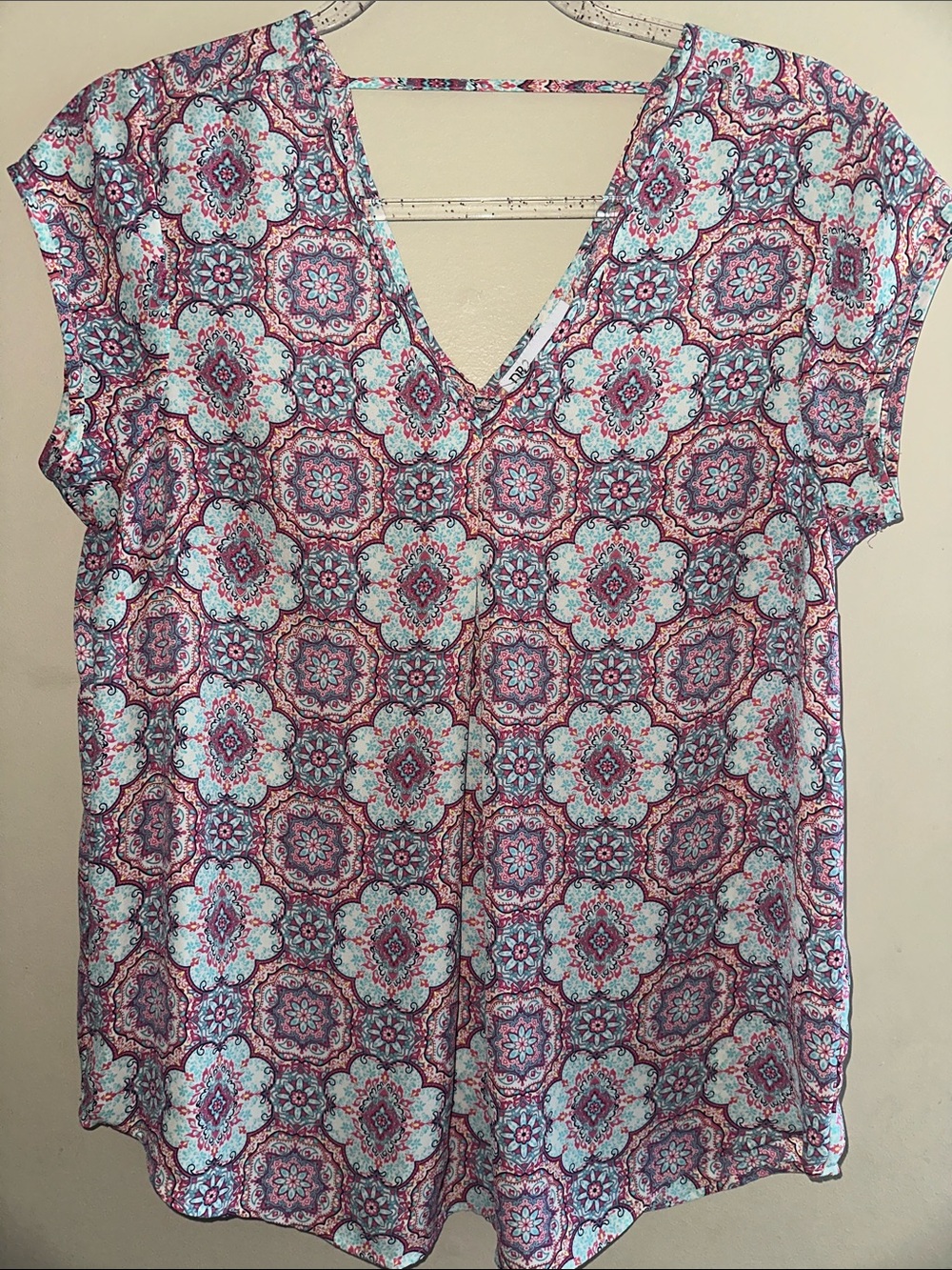 DR2 Small Kaleidoscope Print Career Top